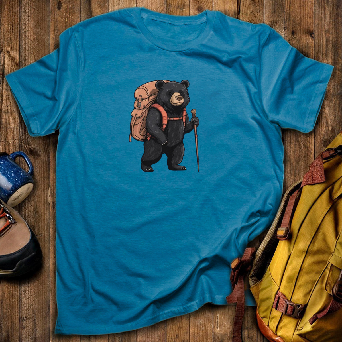 Black Bear Backpacker T-Shirt