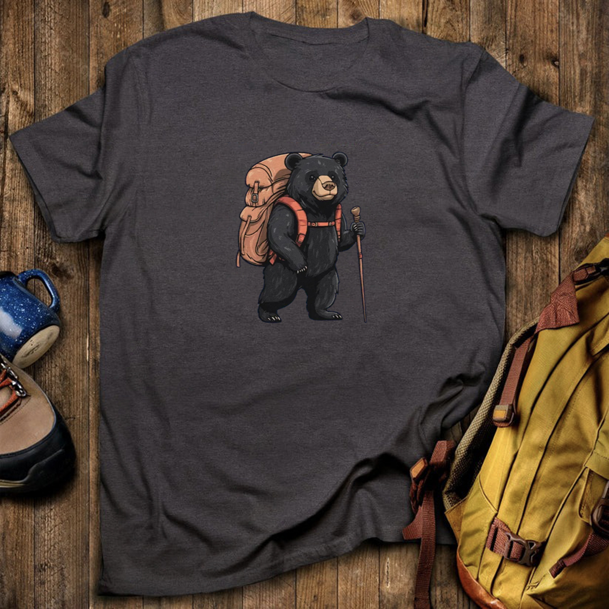 Black Bear Backpacker T-Shirt