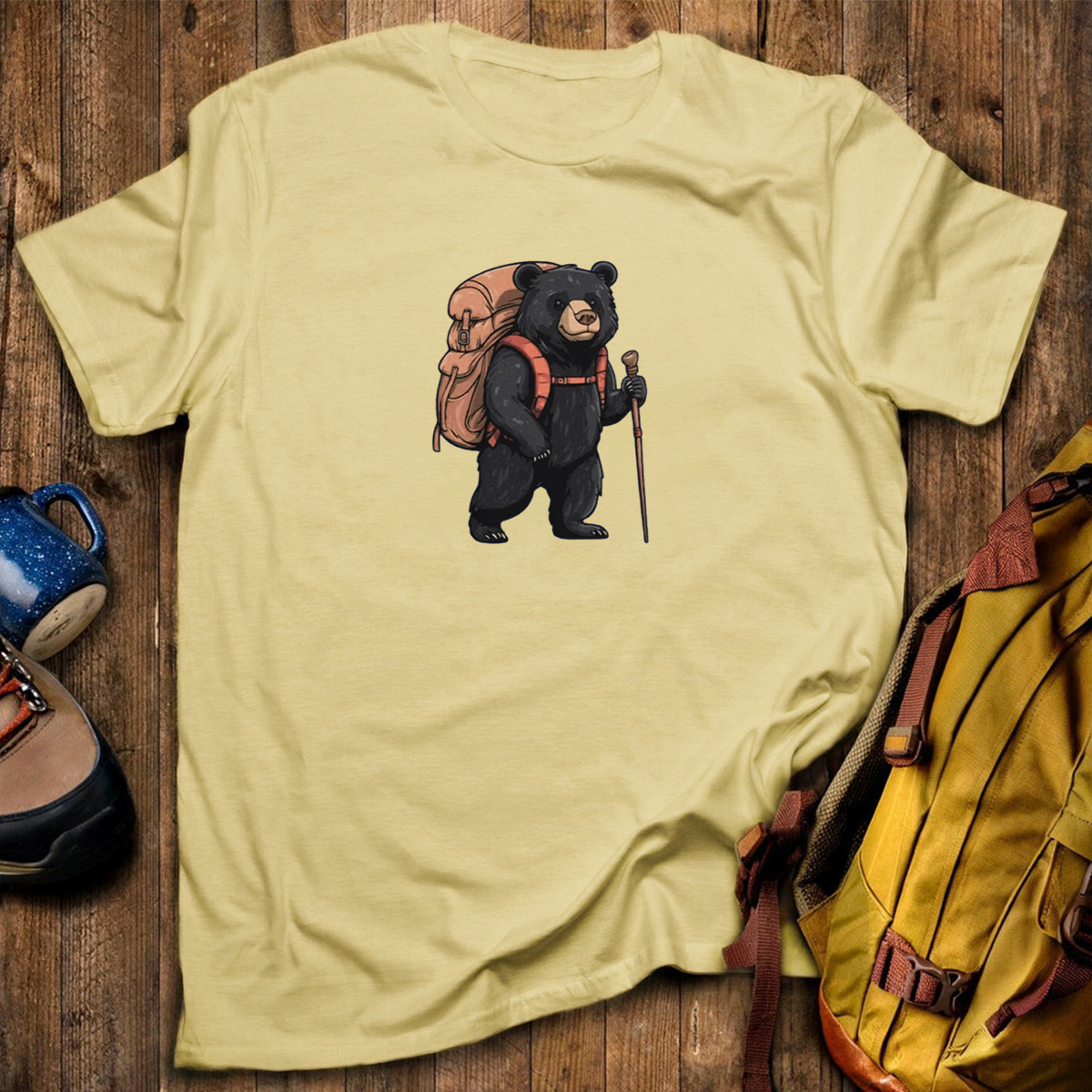 Black Bear Backpacker T-Shirt