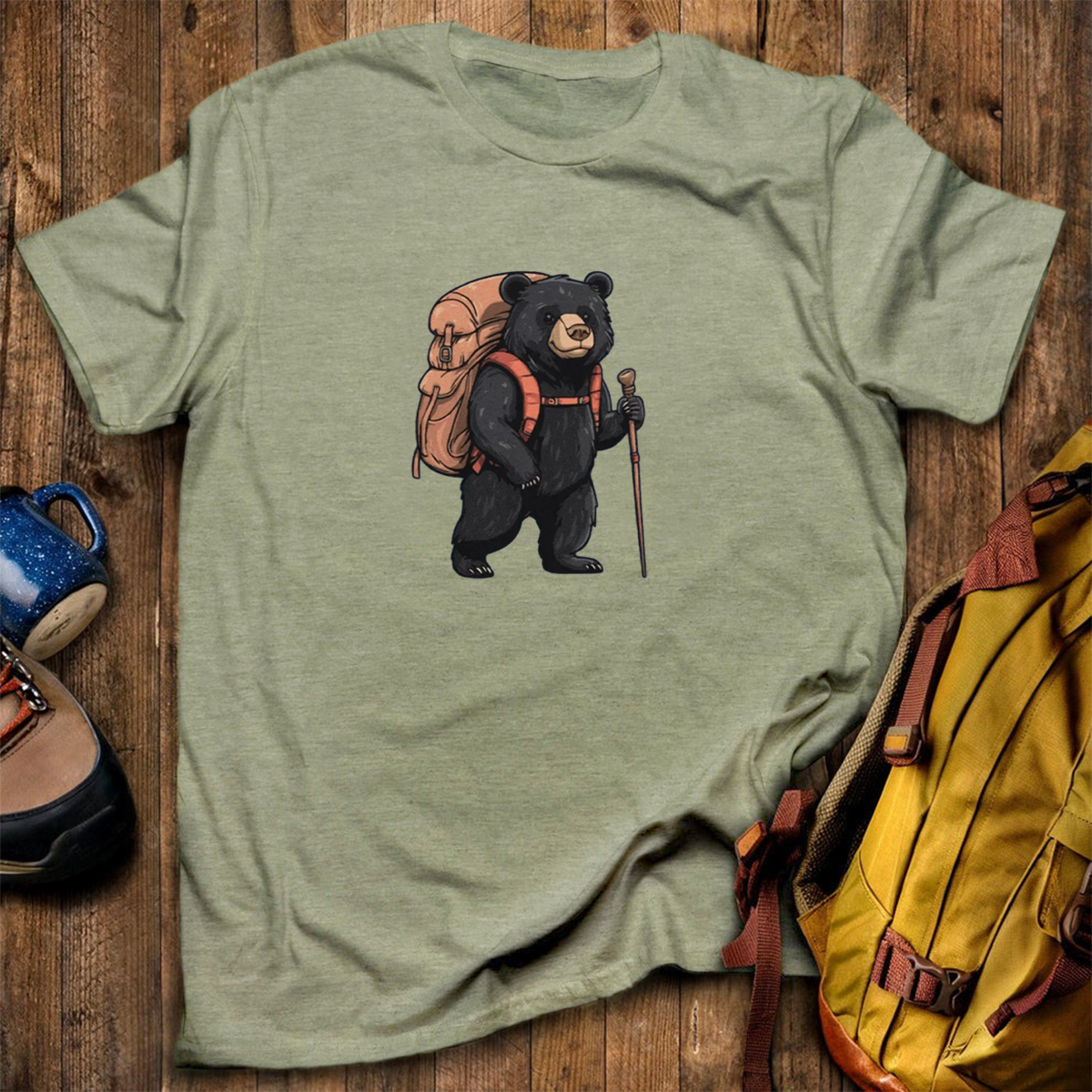 Black Bear Backpacker T-Shirt