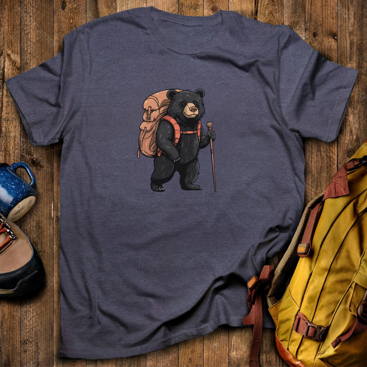 Black Bear Backpacker T-Shirt