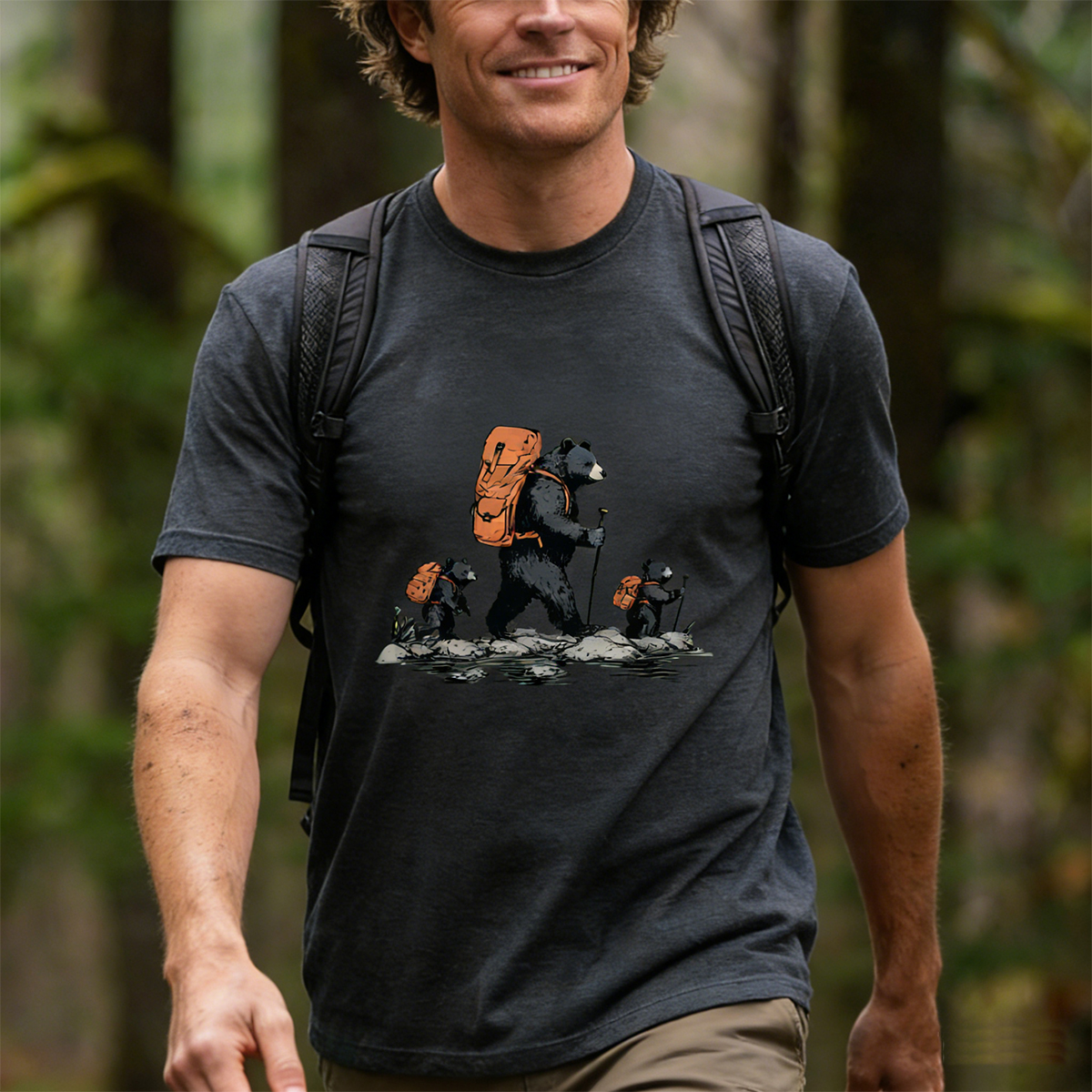 Bear Backpacker T-Shirt