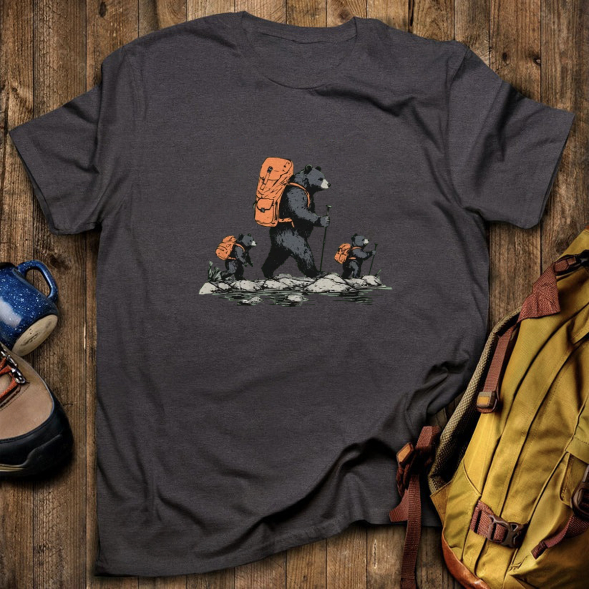 Bear Backpacker T-Shirt