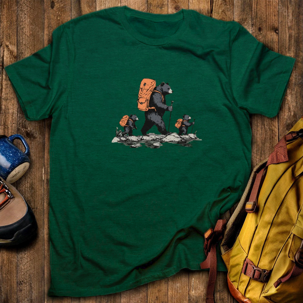 Bear Backpacker T-Shirt
