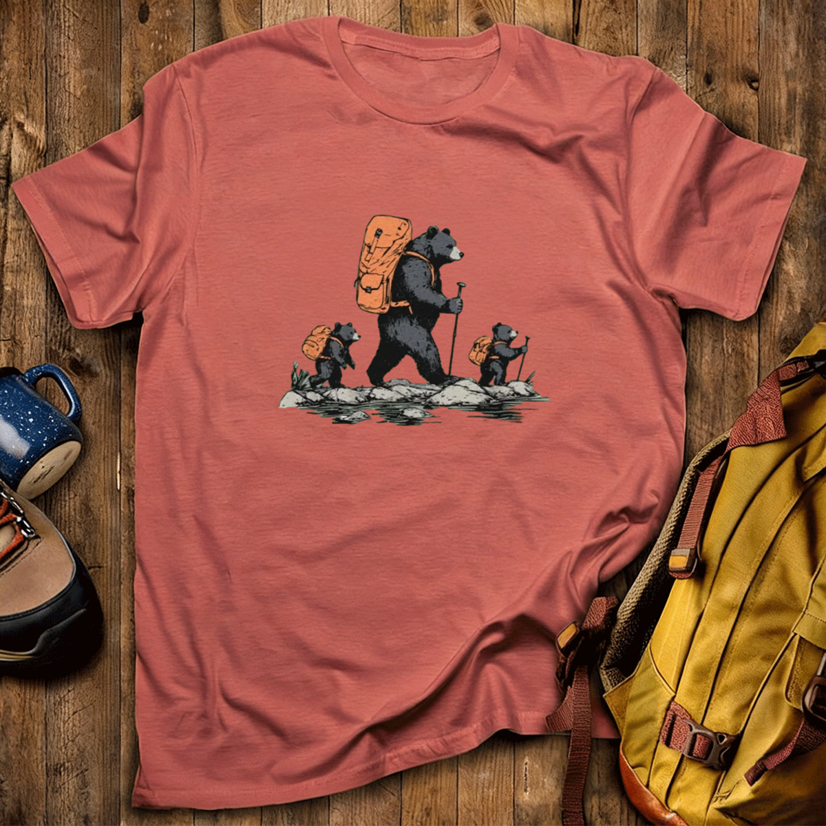 Bear Backpacker T-Shirt