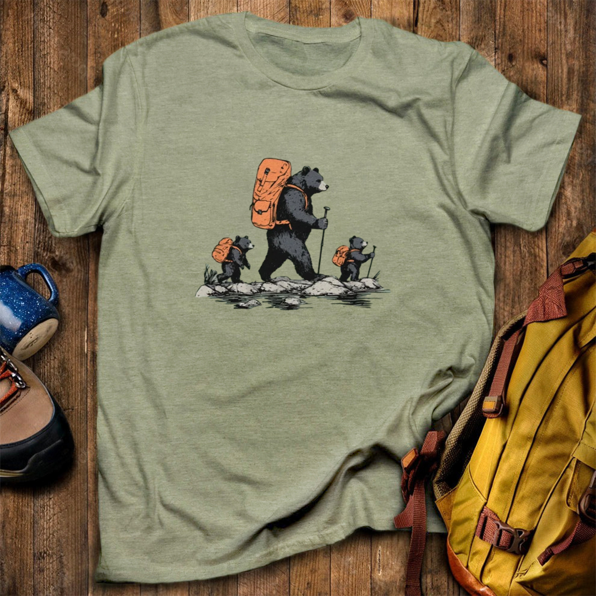 Bear Backpacker T-Shirt