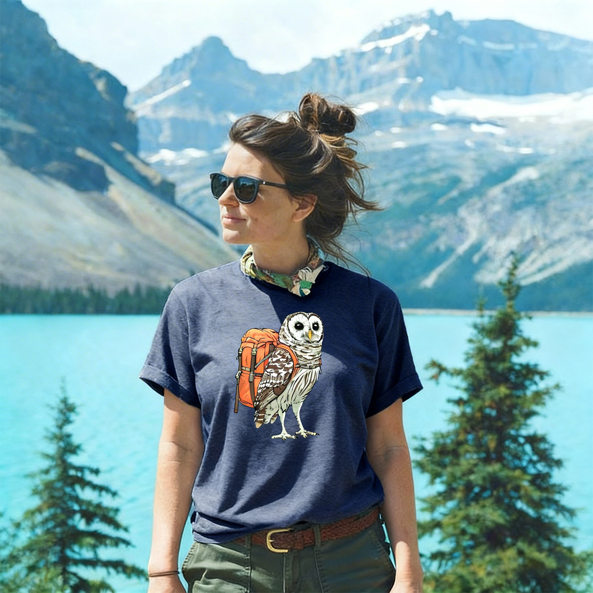 Barred Owl Backpacker T-Shirt
