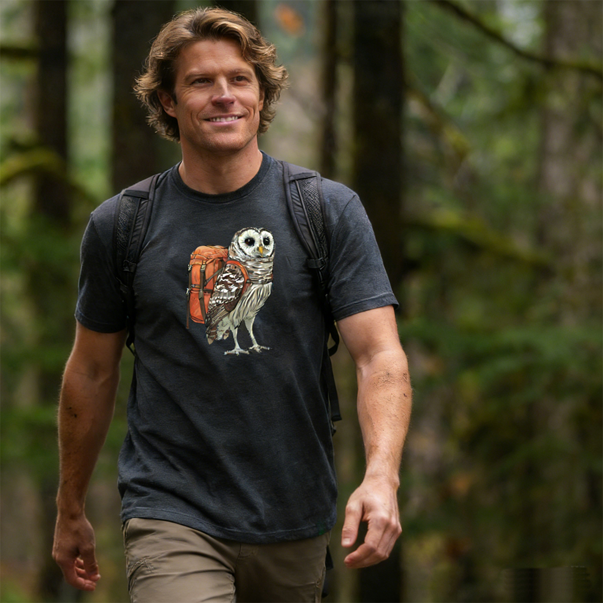 Barred Owl Backpacker T-Shirt