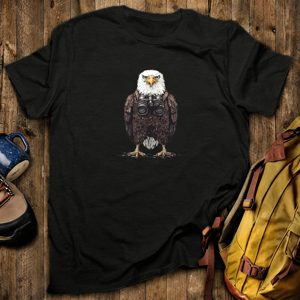Bald Eagle Backpacker T-Shirt