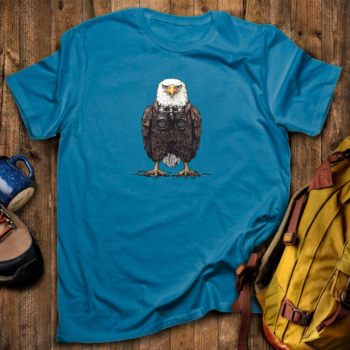 Bald Eagle Backpacker T-Shirt