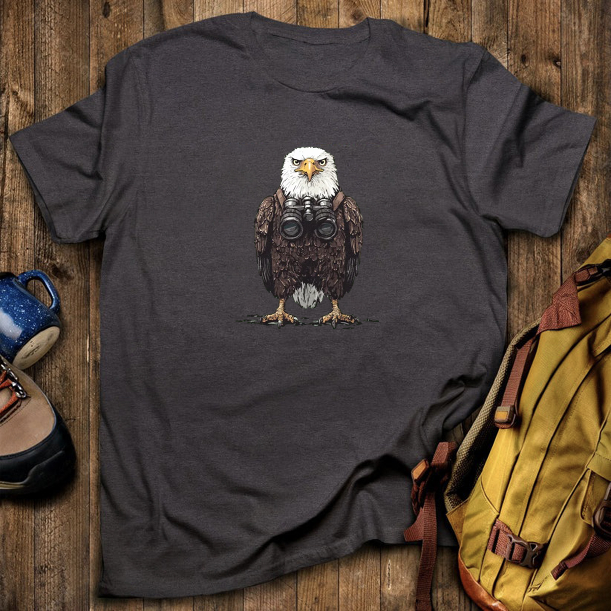 Bald Eagle Backpacker T-Shirt