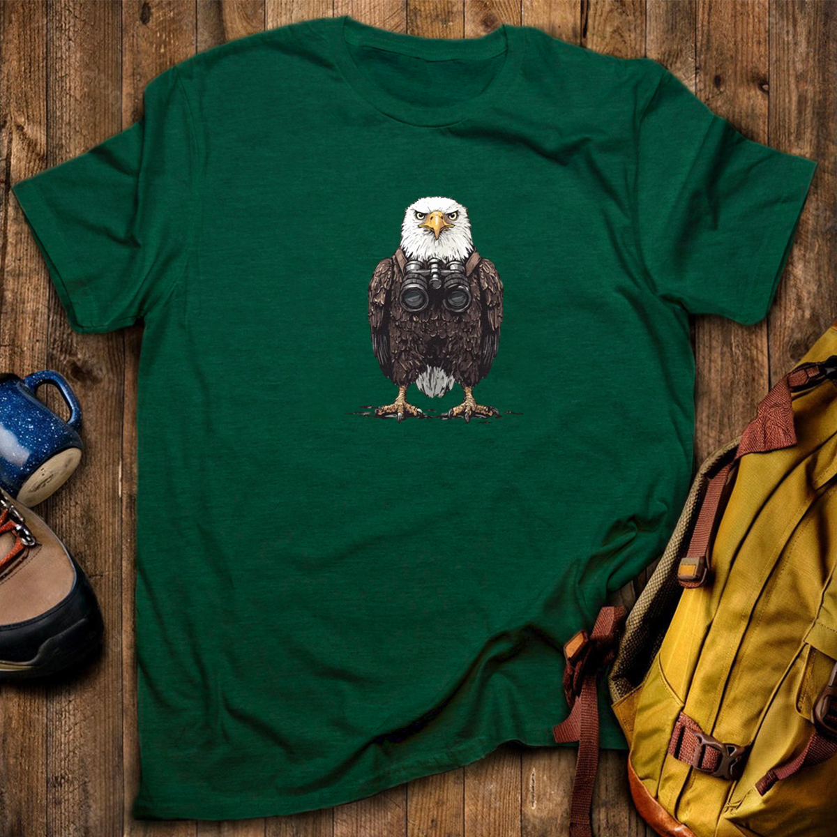 Bald Eagle Backpacker T-Shirt