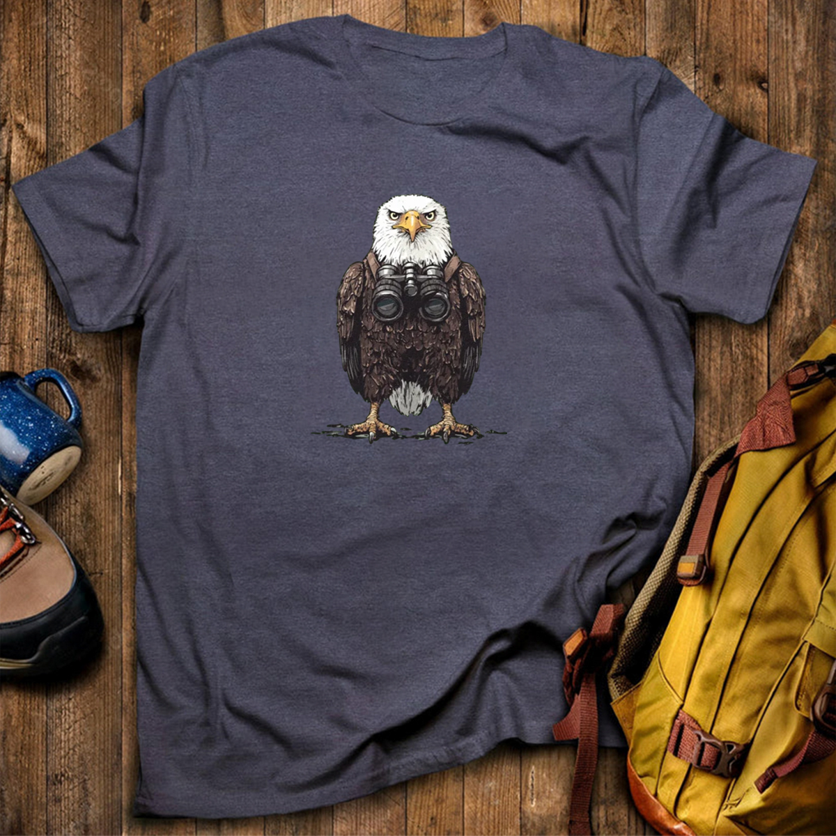 Bald Eagle Backpacker T-Shirt