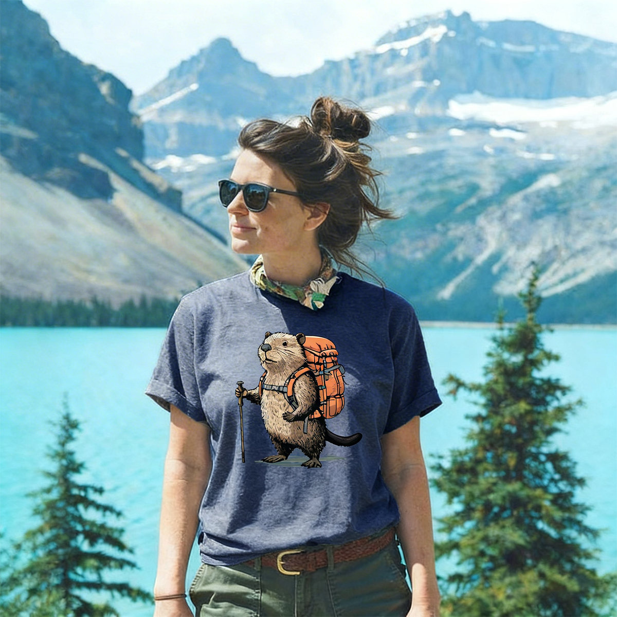 Beaver Backpacker T-Shirt