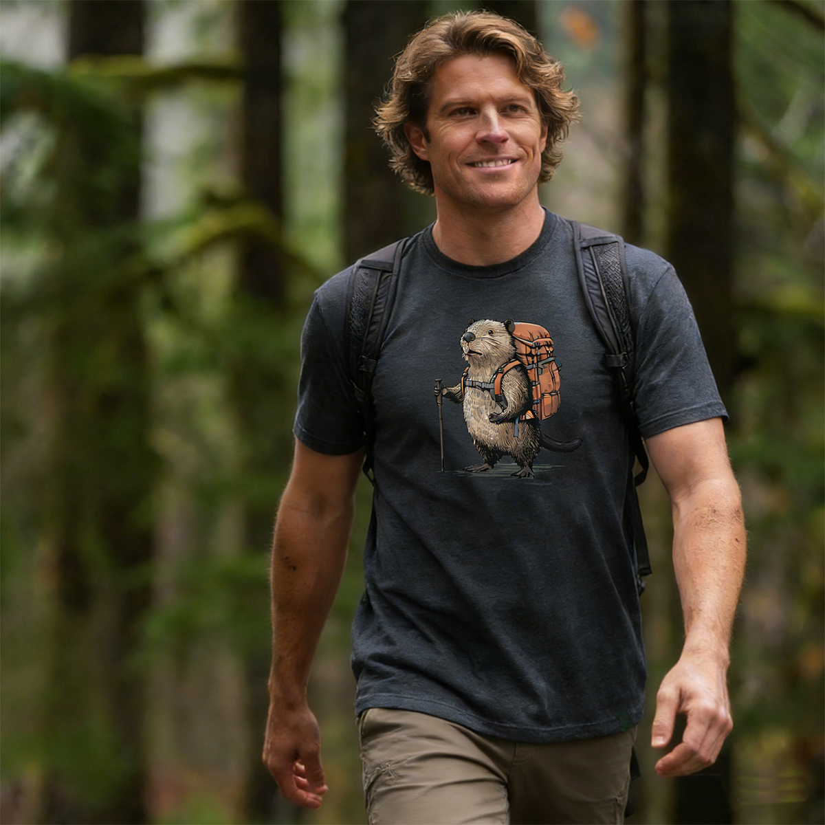 Beaver Backpacker T-Shirt
