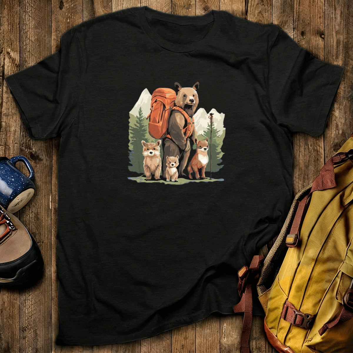 Animal Group Backpacker T-Shirt