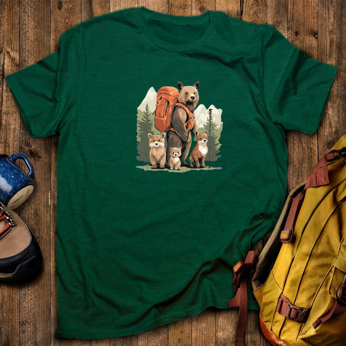 Animal Group Backpacker T-Shirt