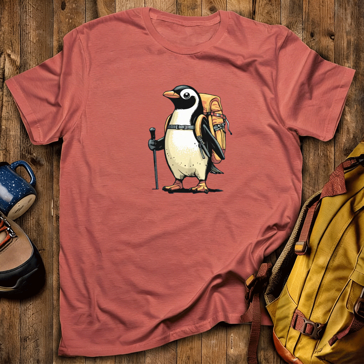 Penguin Backpacker T-Shirt