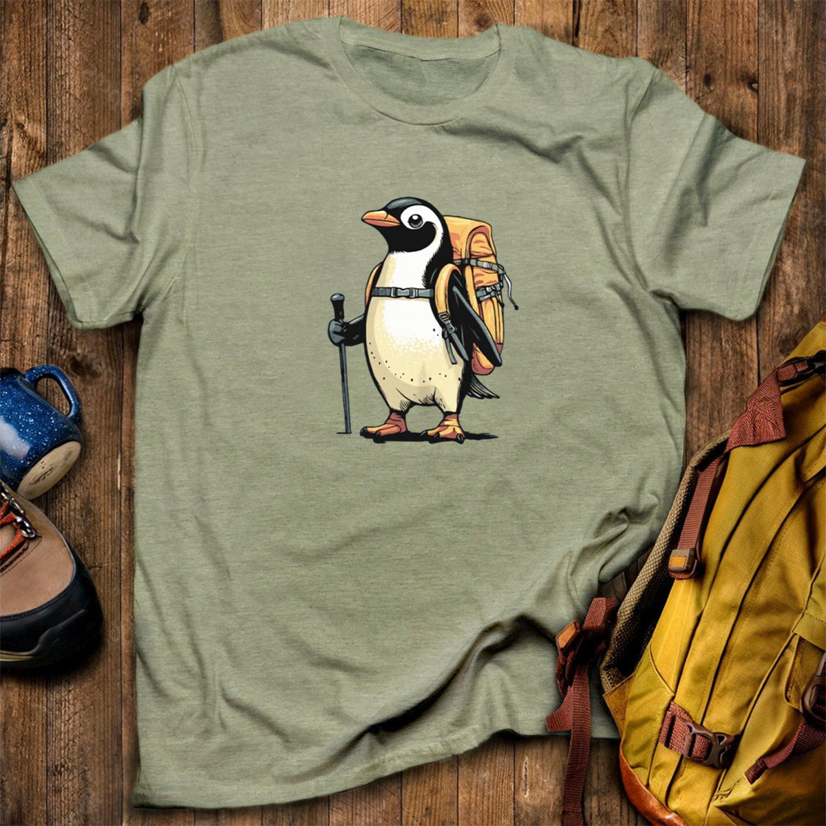 Penguin Backpacker T-Shirt