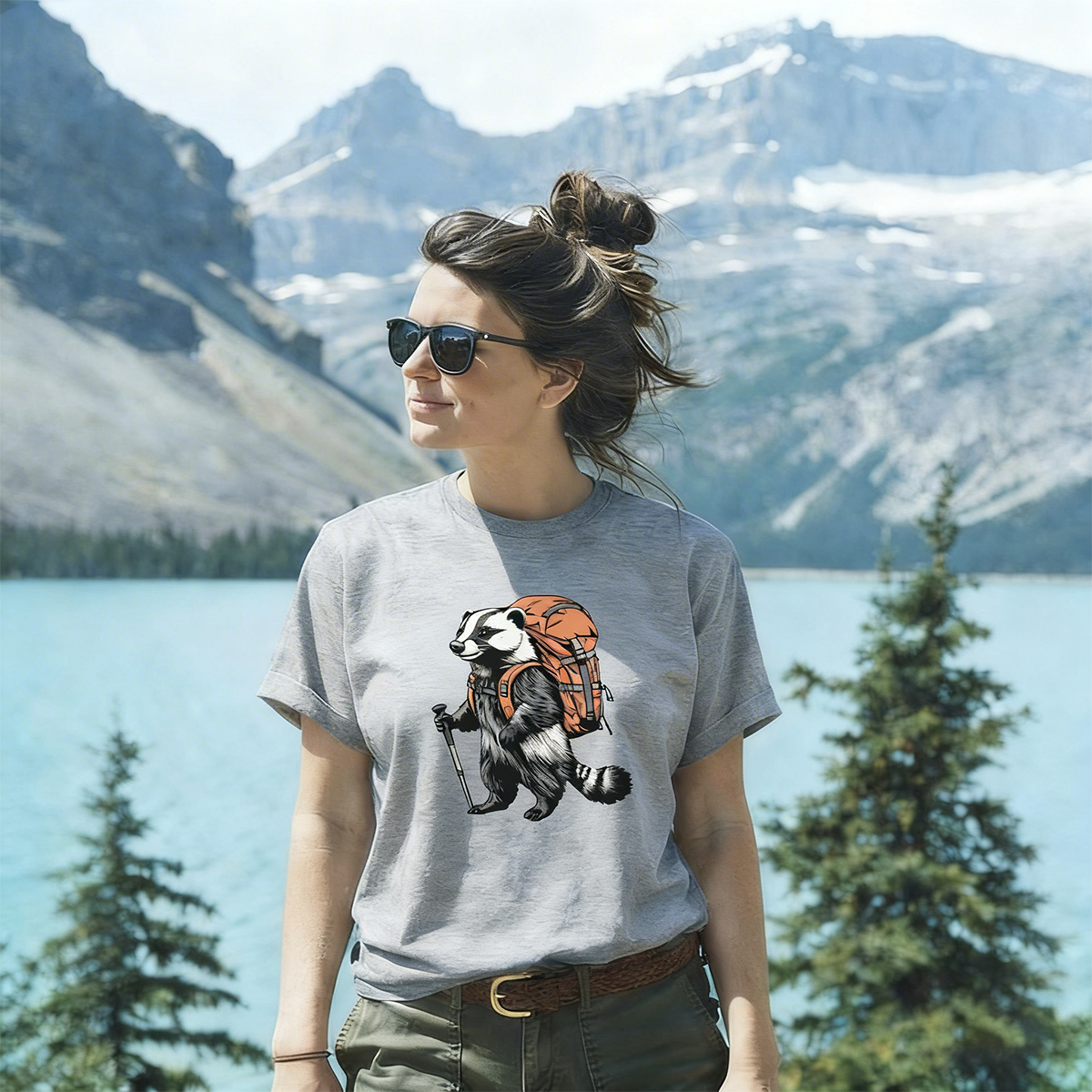 Badger Backpacker T-Shirt