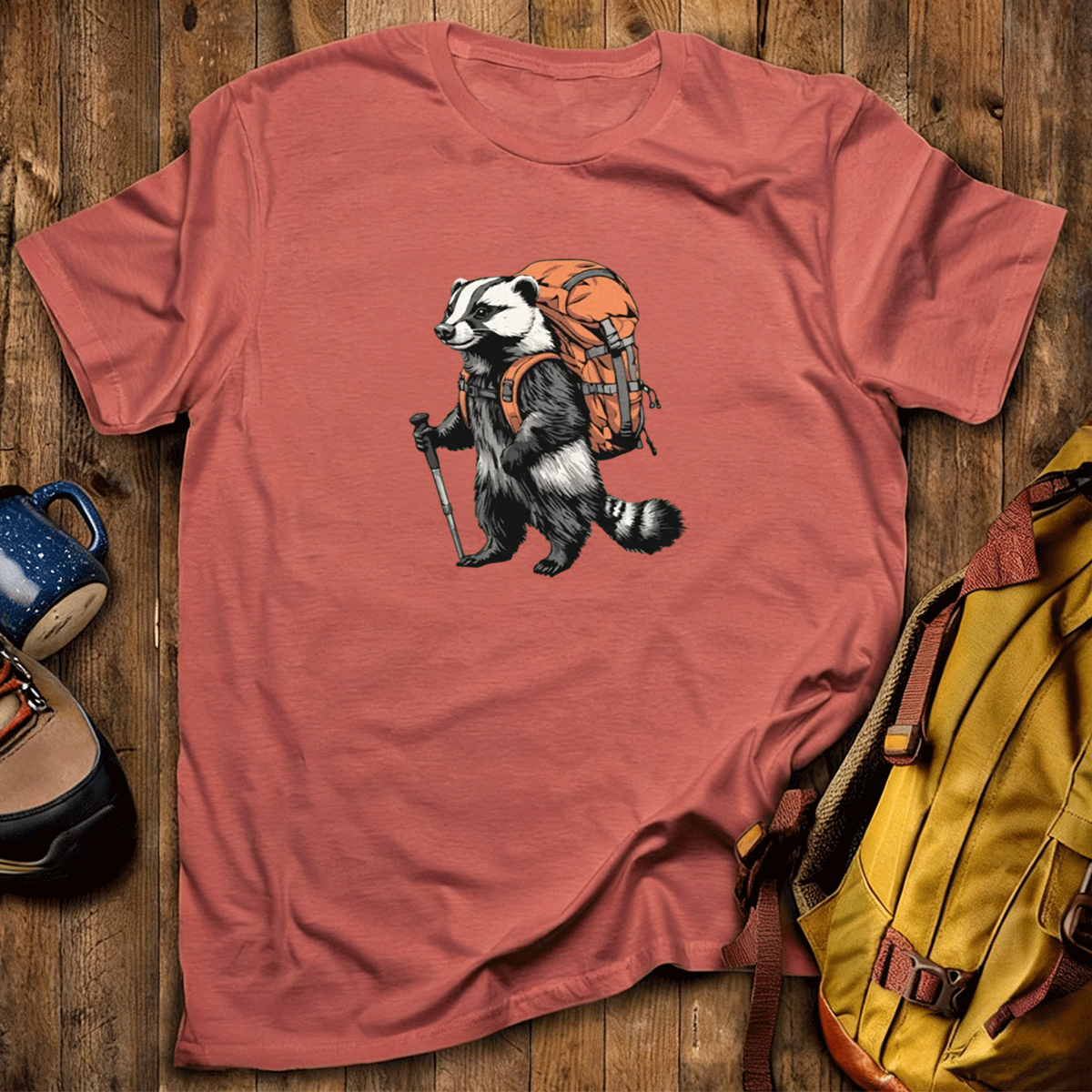 Badger Backpacker T-Shirt