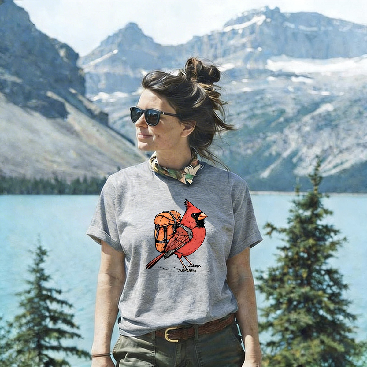 Cardinal Backpacker T-Shirt