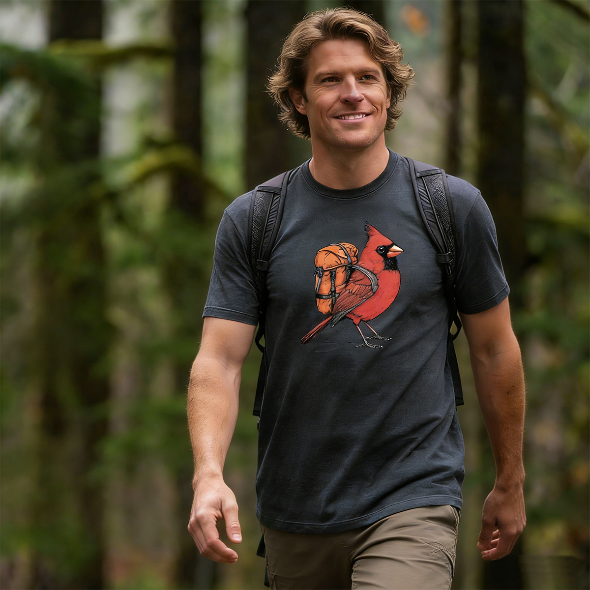 Cardinal Backpacker T-Shirt