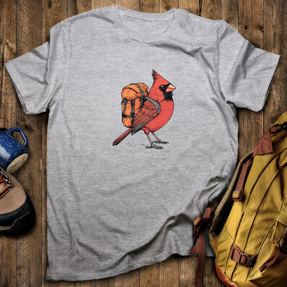 Cardinal Backpacker T-Shirt