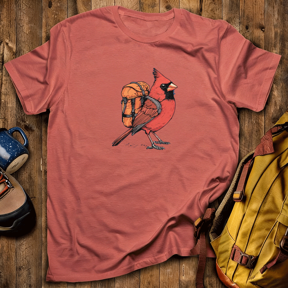 Cardinal Backpacker T-Shirt