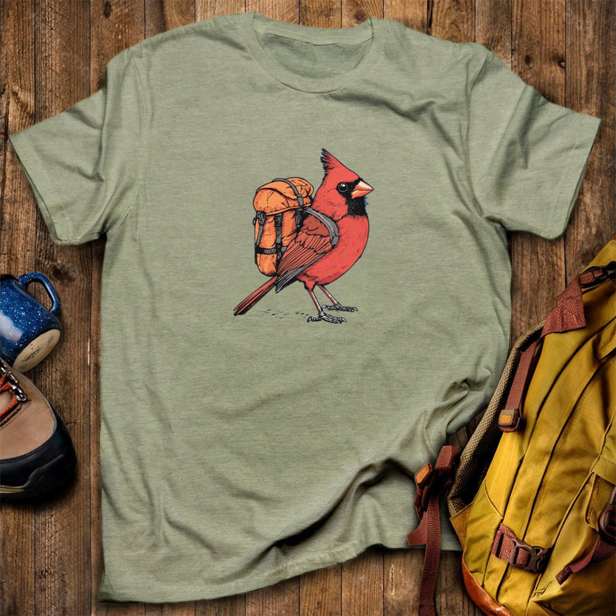 Cardinal Backpacker T-Shirt