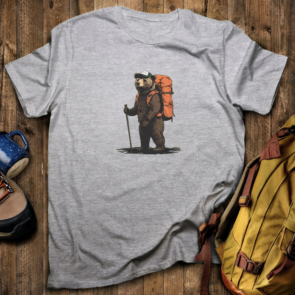 Grizzly Backpacker T-Shirt