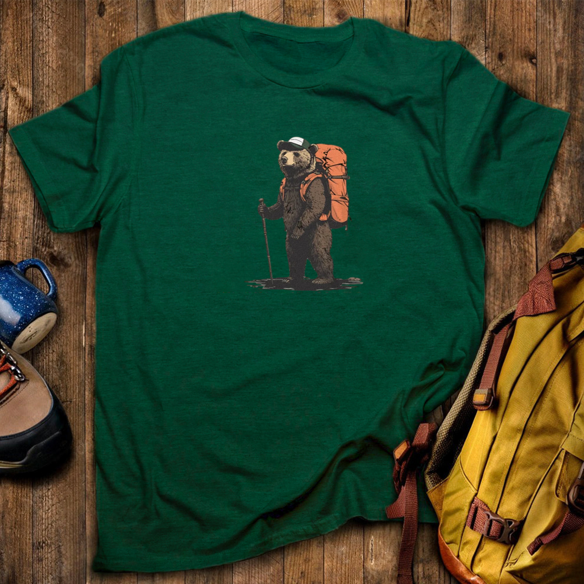 Grizzly Backpacker T-Shirt
