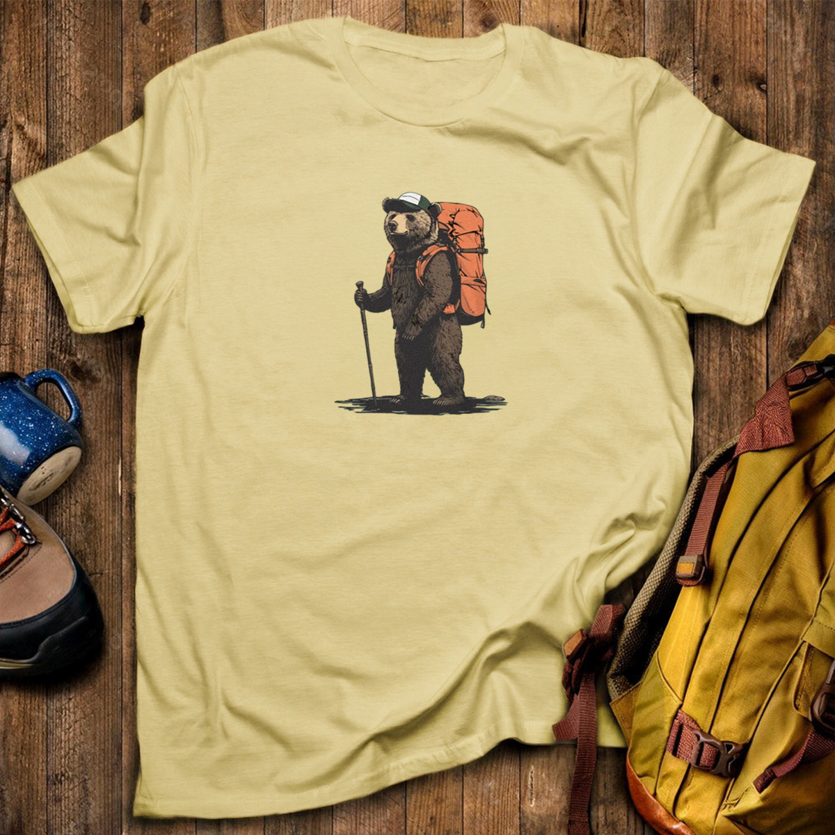 Grizzly Backpacker T-Shirt