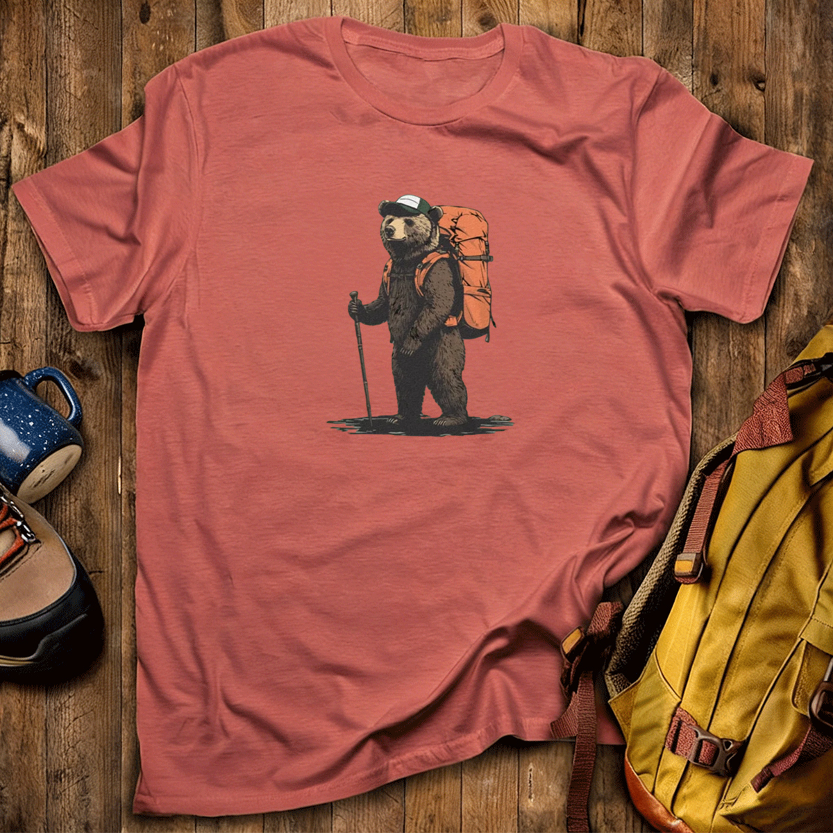 Grizzly Backpacker T-Shirt