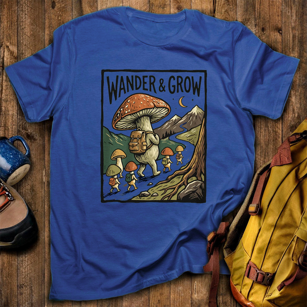 Wander & Grow Mushrooms T-Shirt