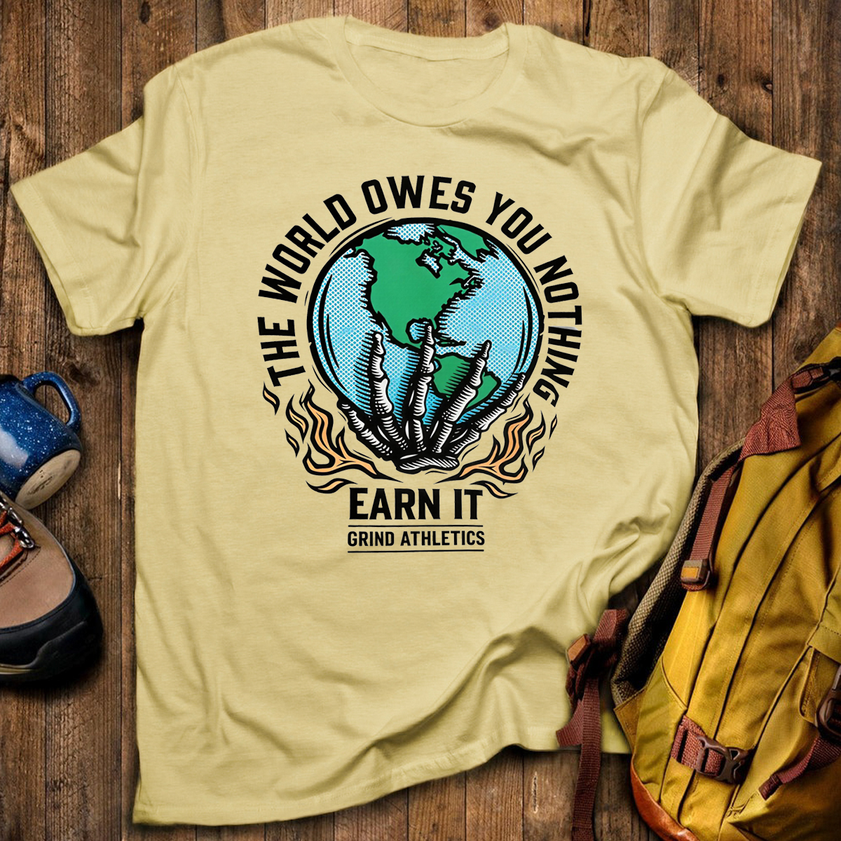 The World Owes You Nothing T-shirt