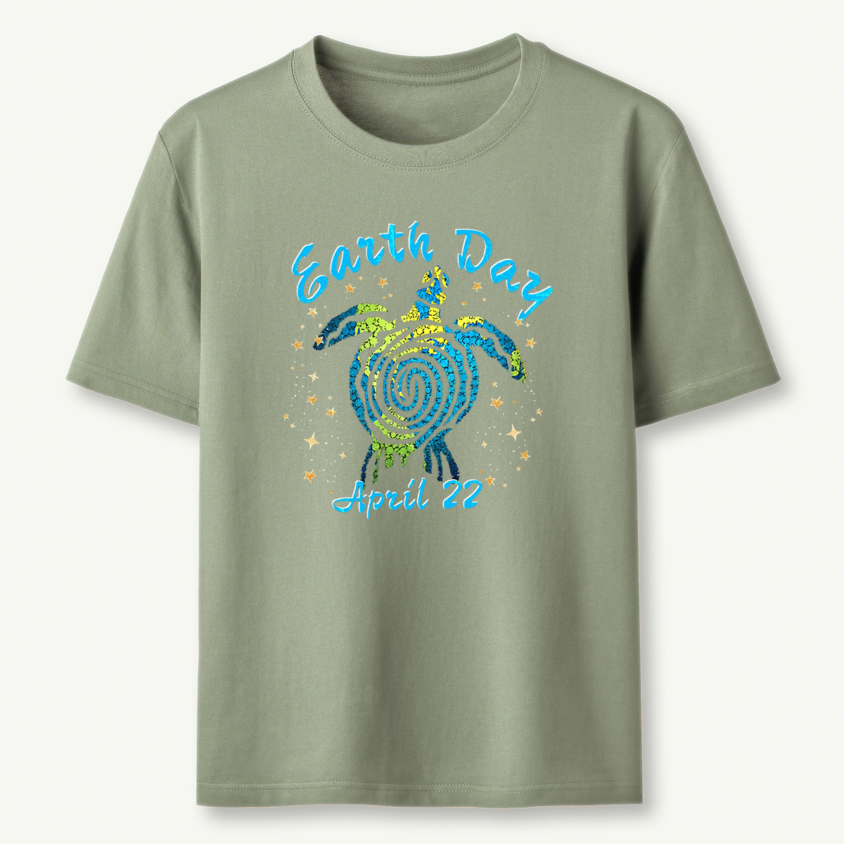 Earth Day Restore Earth Sea Turtle Art Save the Planet Essential T-Shirt