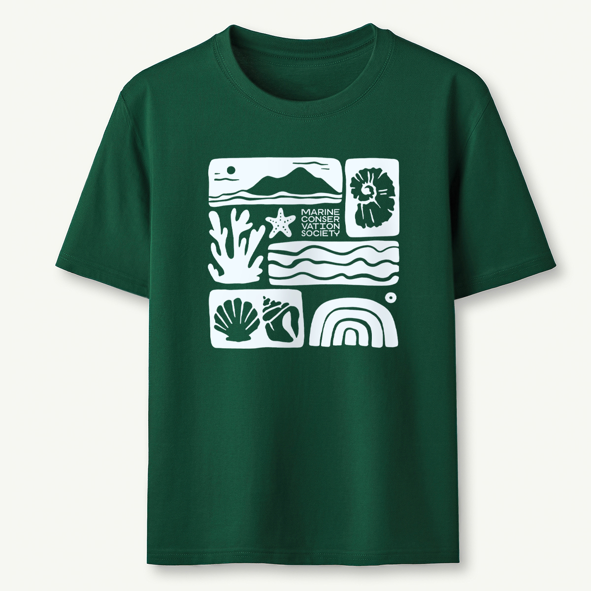 Marine Conservation Society Minimalist Ocean T‑Shirt