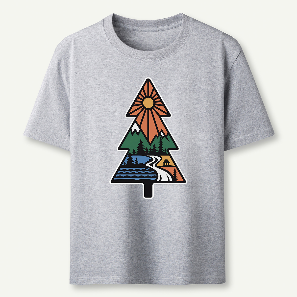 Evergreen Journey Tree T-Shirt