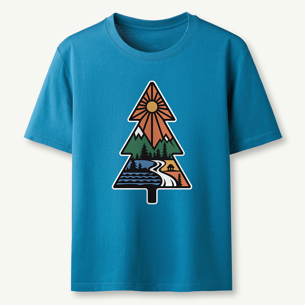 Evergreen Journey Tree T-Shirt