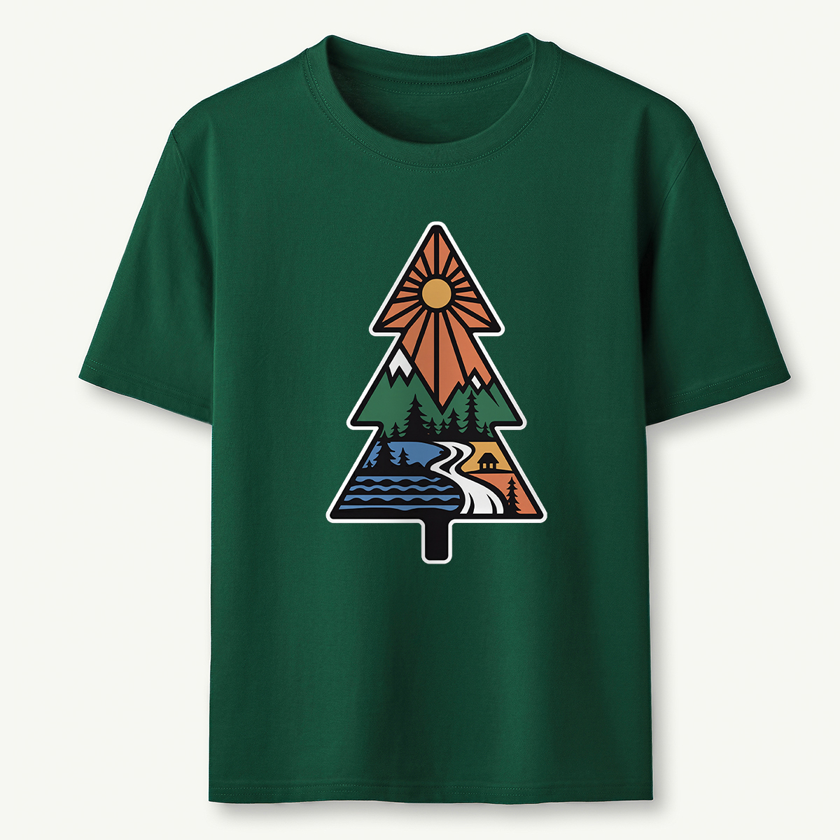 Evergreen Journey Tree T-Shirt