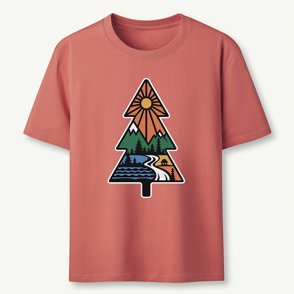 Evergreen Journey Tree T-Shirt