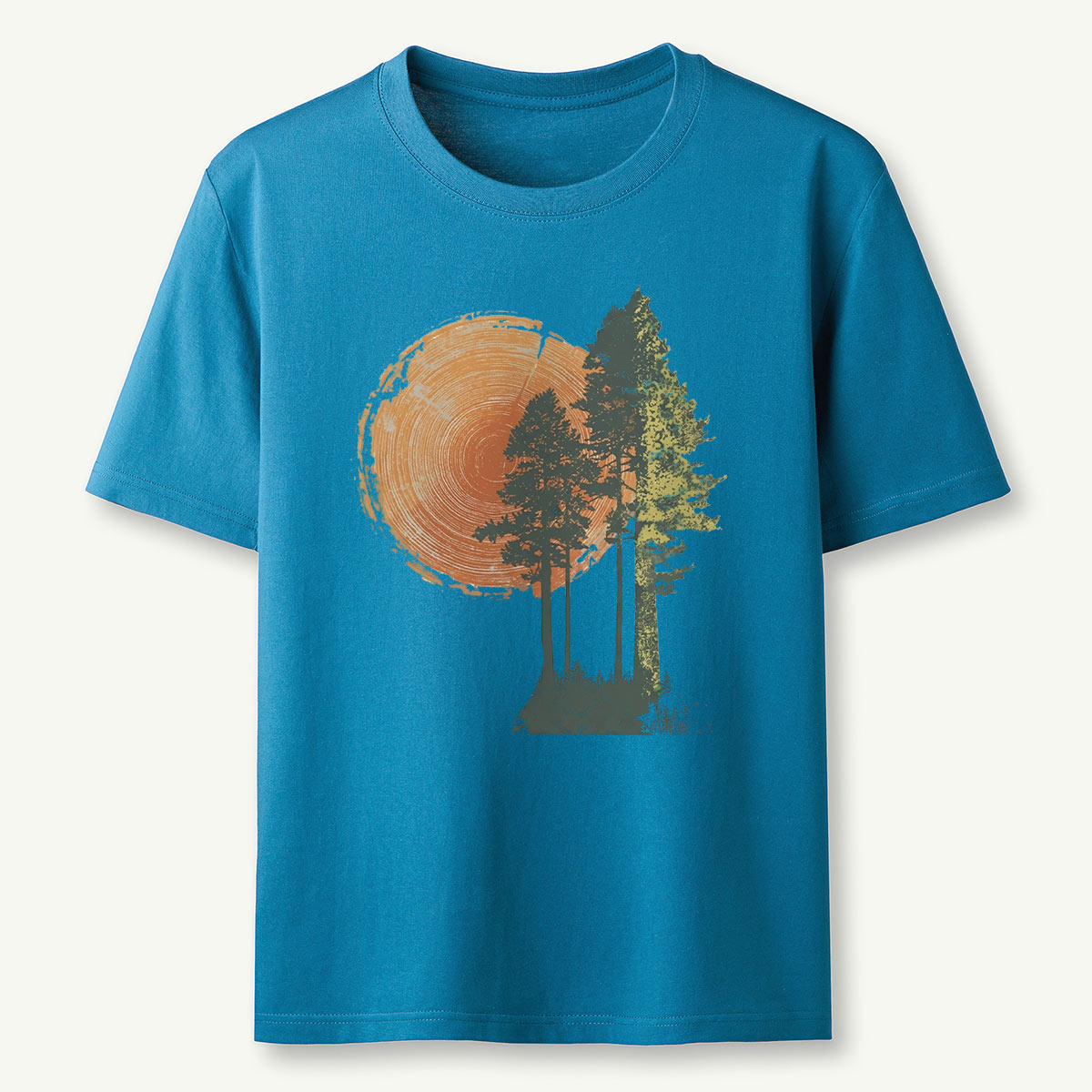 Woodcut Pines T-Shirt