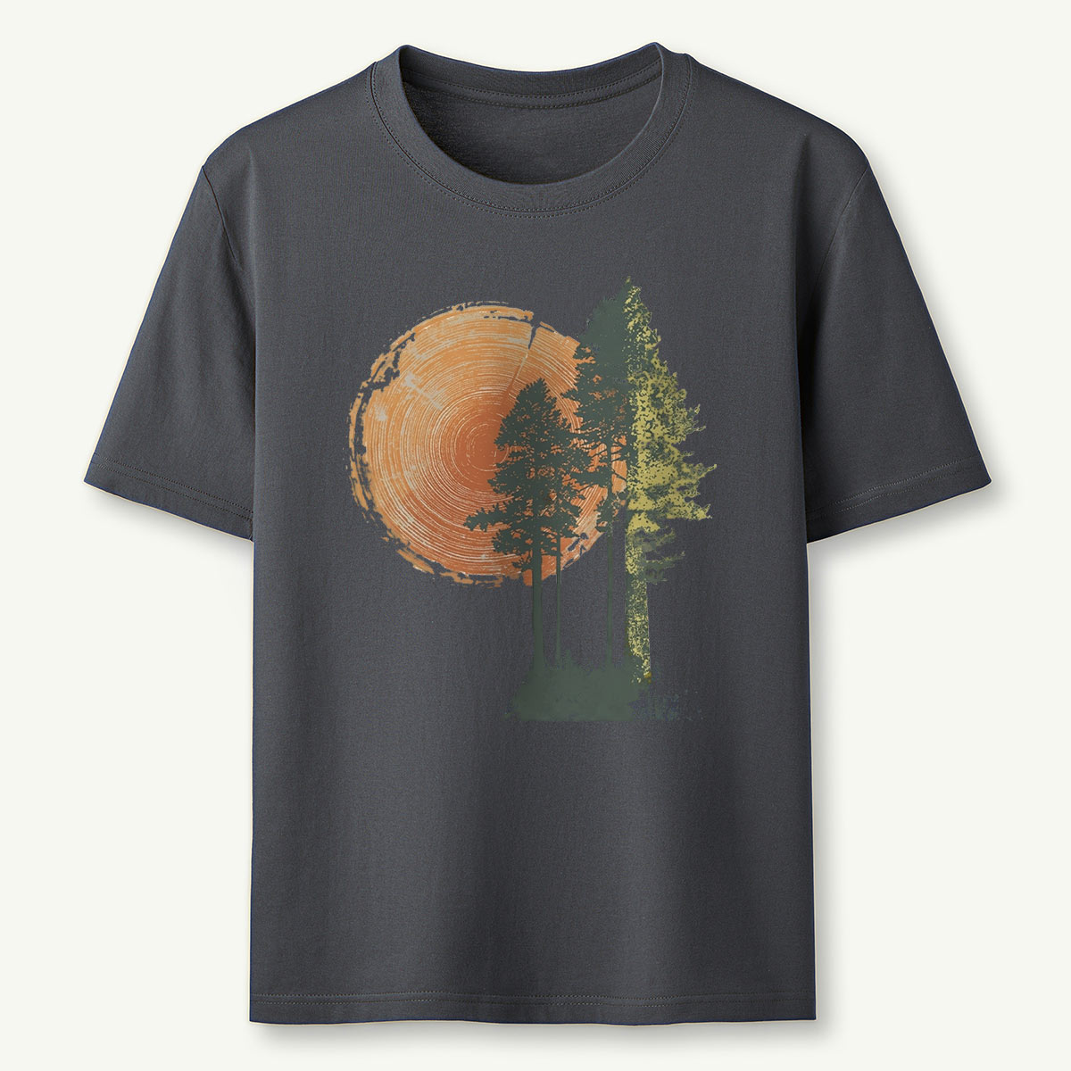 Woodcut Pines T-Shirt