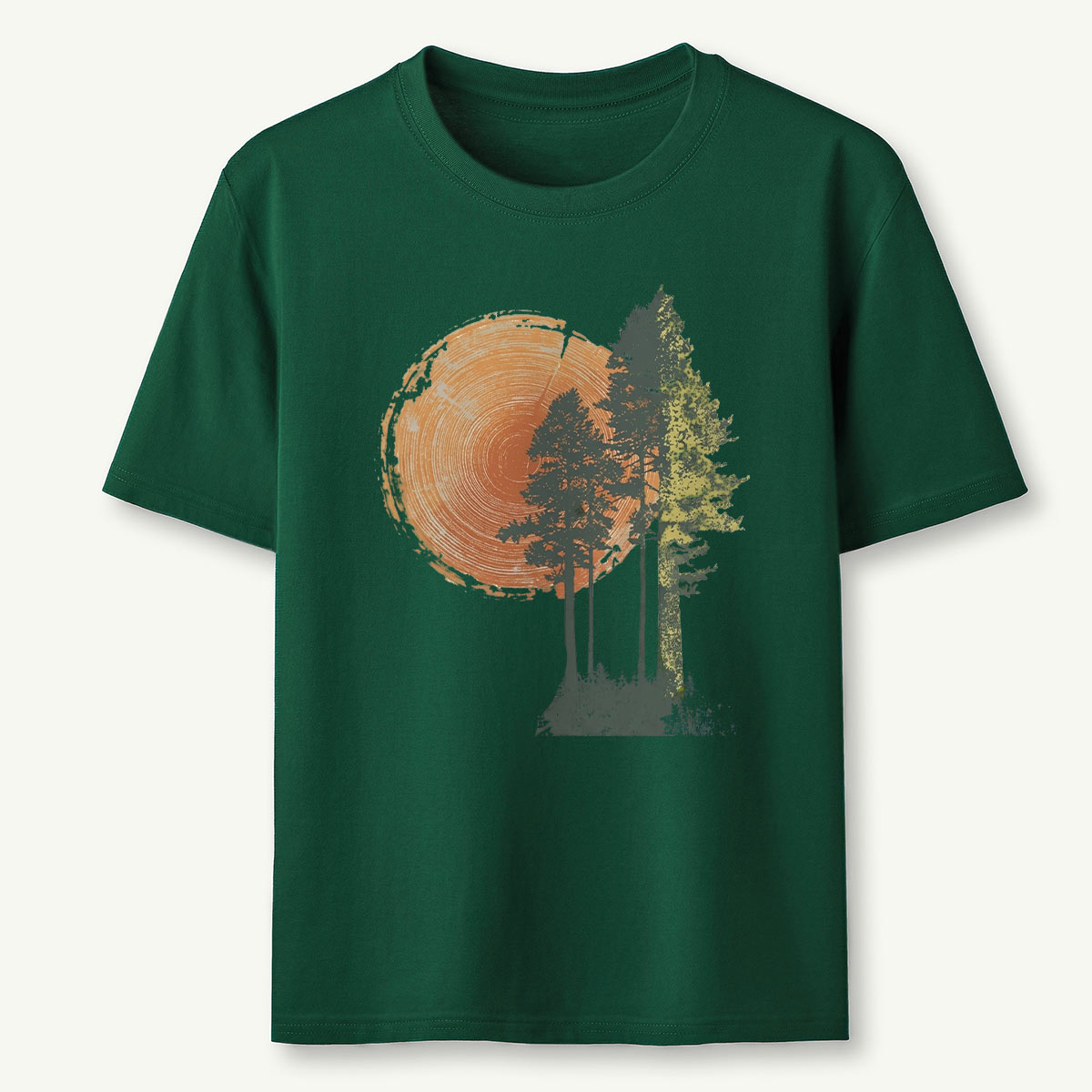 Woodcut Pines T-Shirt