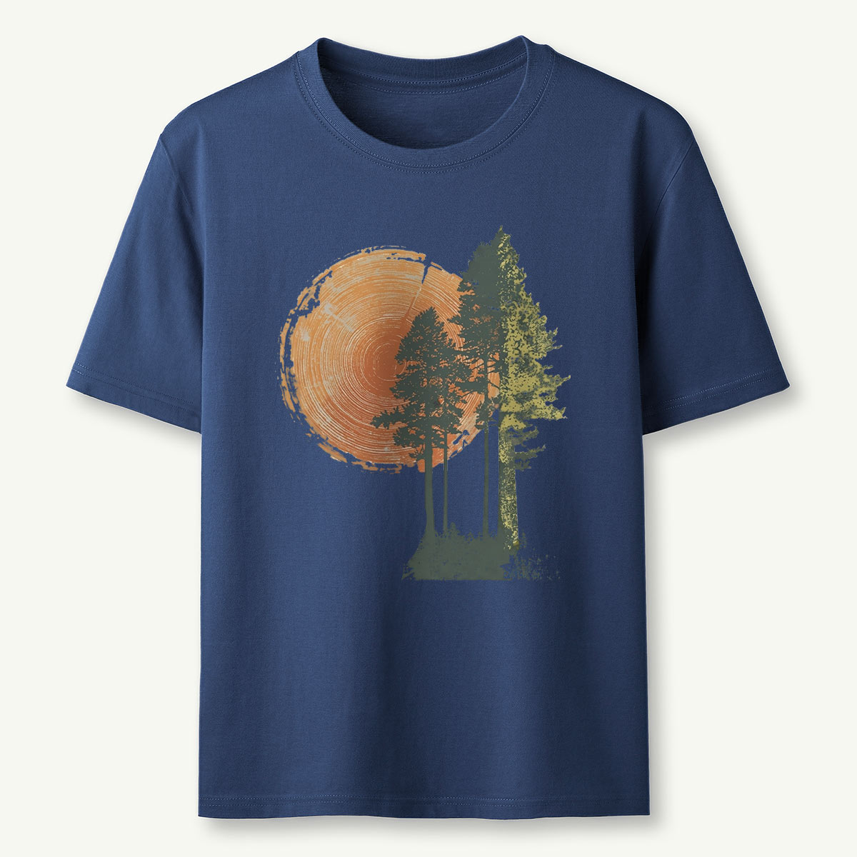 Woodcut Pines T-Shirt
