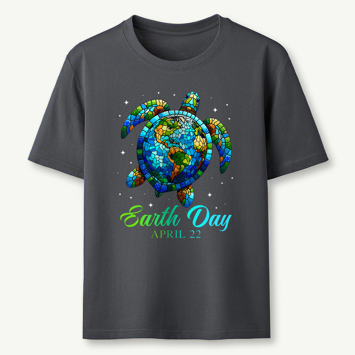 Restore Earth Sea Turtle Art Save The Planet T-Shirt