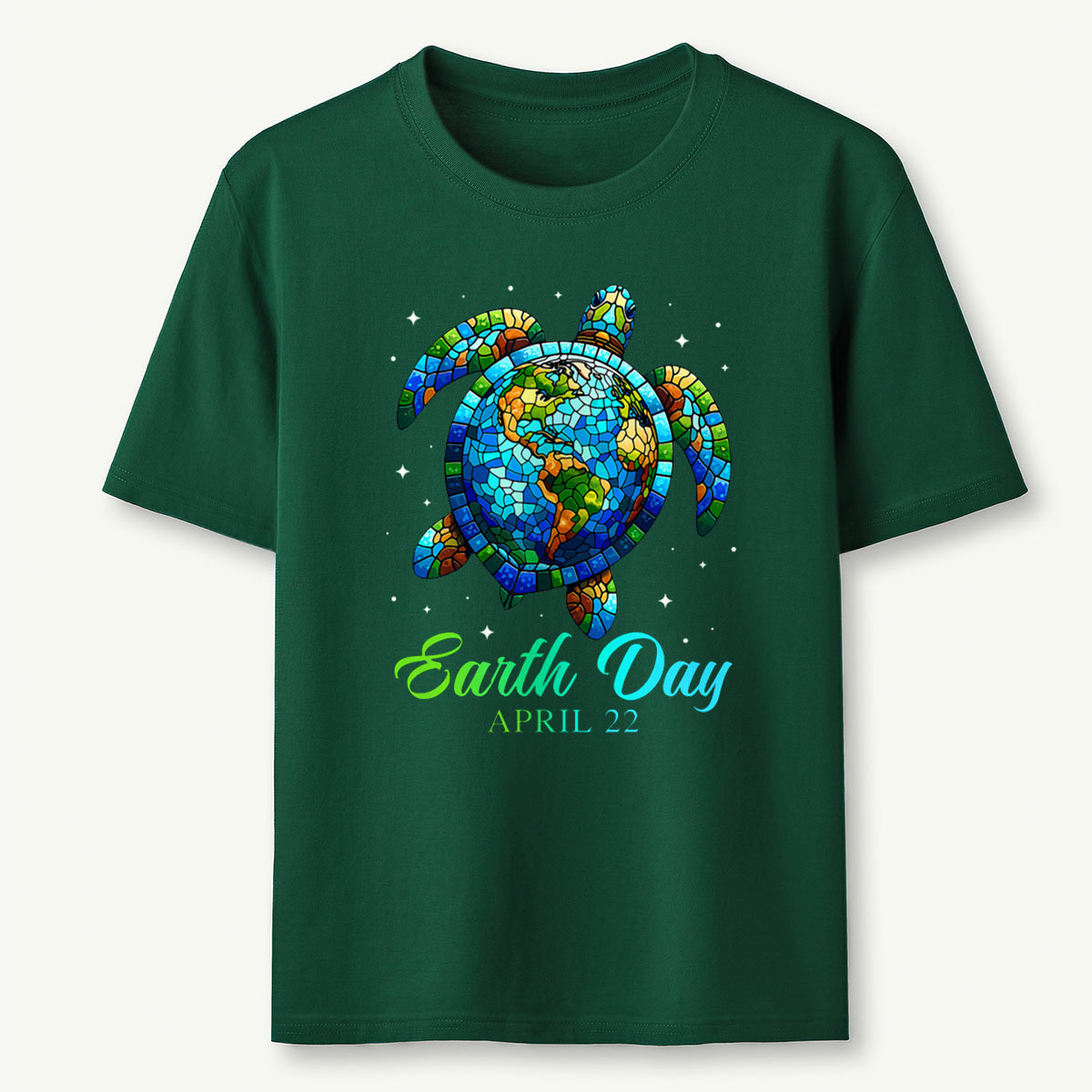 Restore Earth Sea Turtle Art Save The Planet T-Shirt