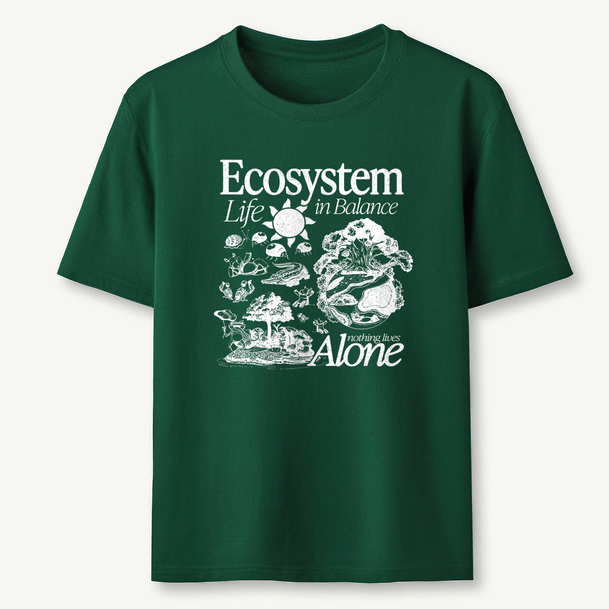 Ecosystem Biology Environmental Life Nature Science T-Shirt