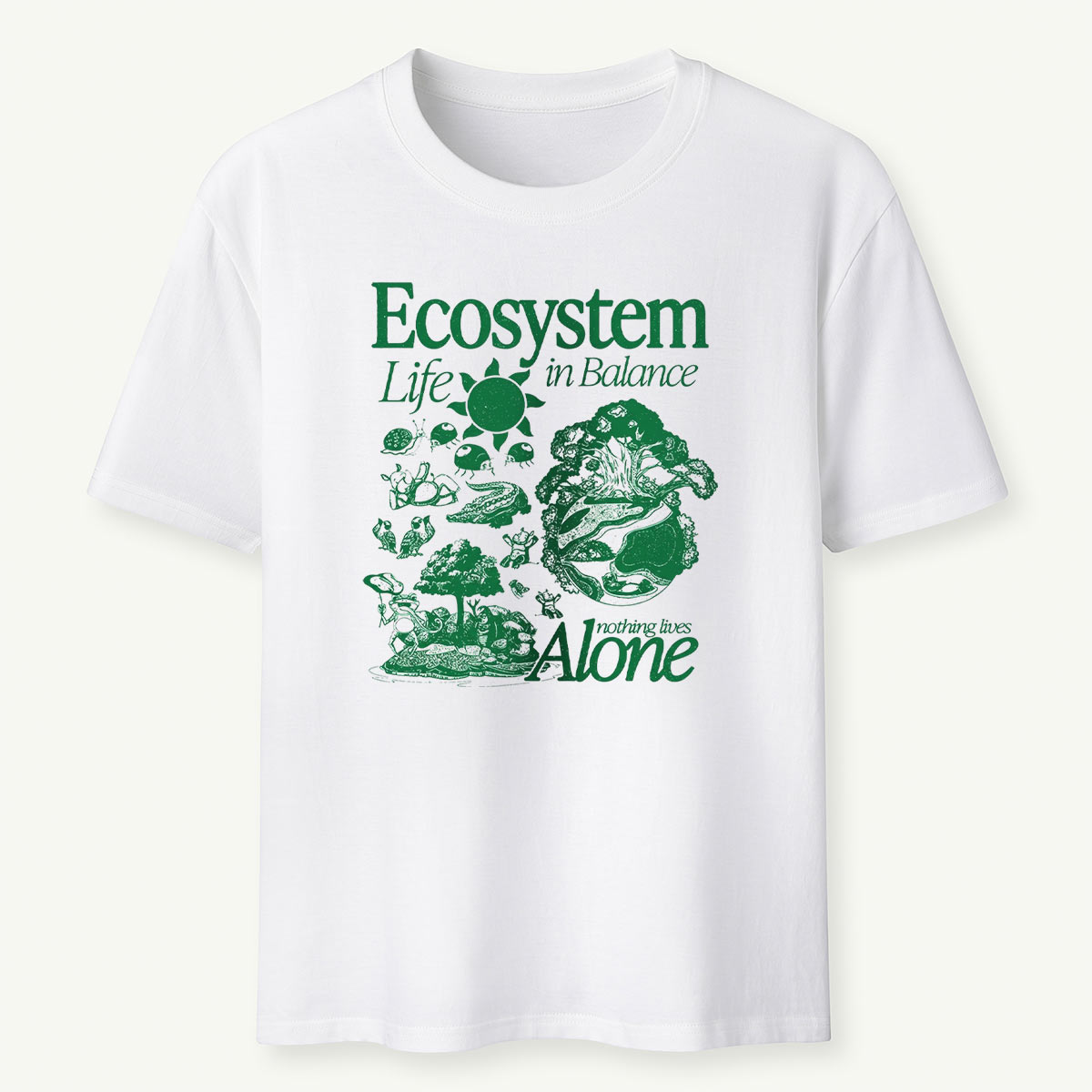 Ecosystem Biology Environmental Life Nature Science T-Shirt